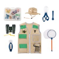 Bothyi - 16X Kids Explorer Costume Kids Explorer Kits Para Niños Paleontólogos