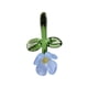 thumbnail image 4 of Mini Flor De Cristal Peque?a Para Decoración Del Hogar, Regalo Para La Mesa De Verano, Hogar, Azul, 4 of 5