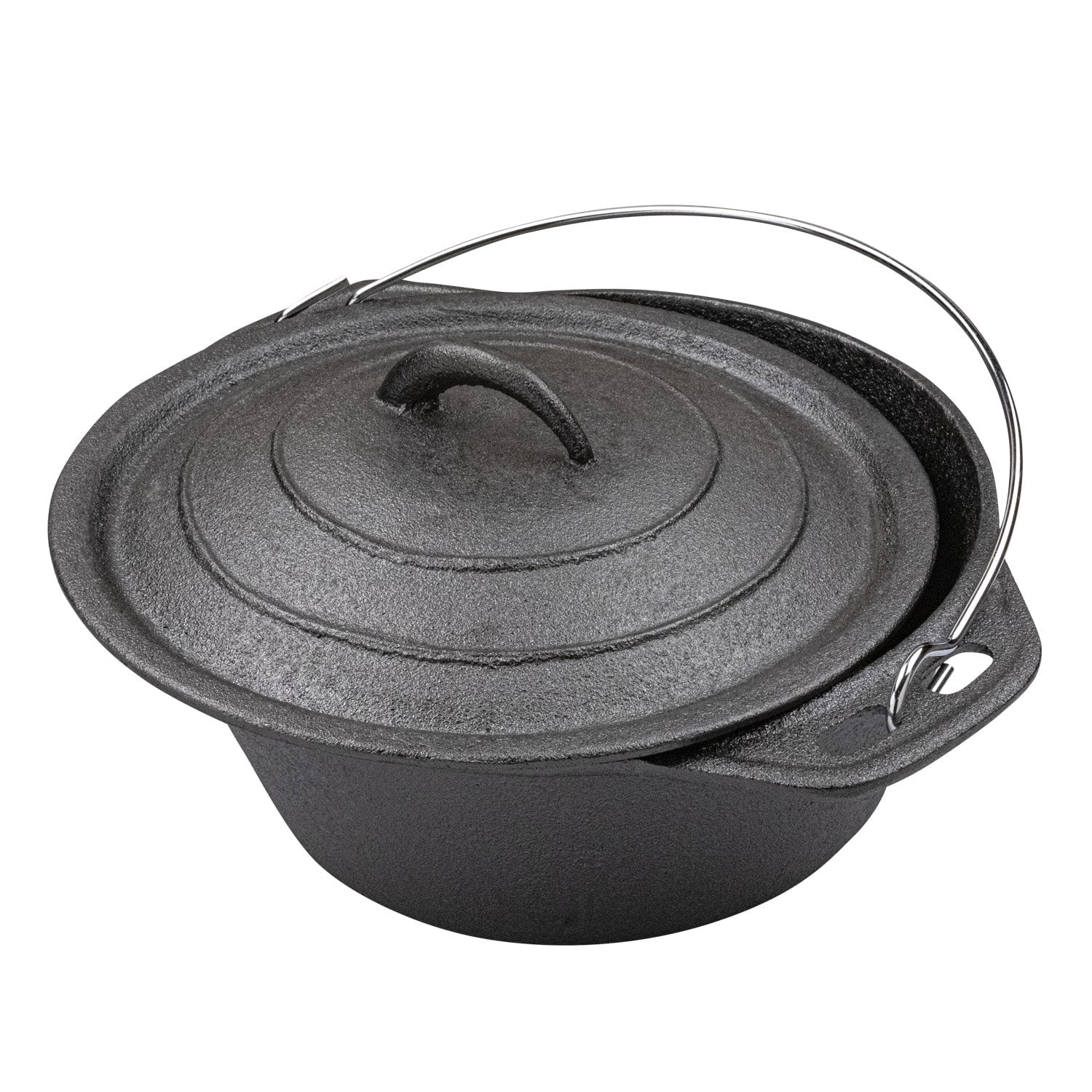 Grilltech - Olla Con Tapa De Fierro Fundido