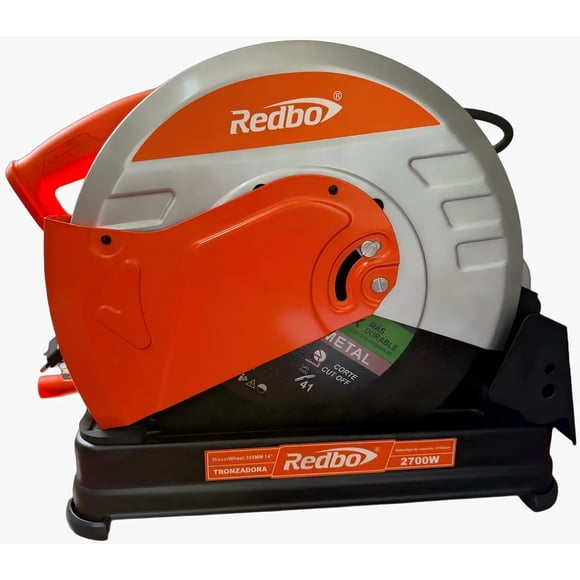 Tronzadora de Metales Redbo RCM-14N355 (2700W, 14 Pulgadas, Capacidad 100mm)