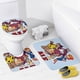 thumbnail image 4 of ALF La serie animada-theme 4-Piece Shower Curtain Set with Rugs, Waterproof Bathroom Decor Set Includes Bath Mat, U-Shaped Rug, Toilet Lid Cover and Curtain with Hooks, 4 of 6