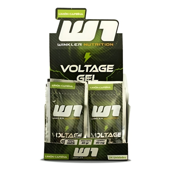 WINKLER GEL DE CAFEÍNA SABOR LIMON