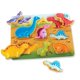 thumbnail image 1 of Puzzle de madera B. toys Peek & Explore Dinosaurs de 2 años o más, 1 of 6