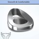 thumbnail image 5 of Bedpan AAProTools de acero inoxidable, firme y grueso, para pacientes, 5 of 7