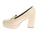 thumbnail image 4 of Zapato Tacón Blanco Vía Franca, 4 of 5