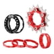 thumbnail image 4 of Conjunto De Volante De Inercia De Una Velocidad De 16 Dientes, Cassette De Monta?a Para Bujes De Cassette, Rojo, 4 of 5
