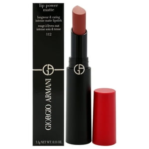 Giorgio Armani - Lip Power Lápiz Labial Mate De Larga Duración - Elegante De Para Mujer - Lápiz Labial