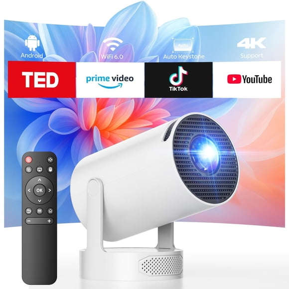 Altavoz Projector CAMWORLD Mini 4K 300 ANSI WiFi Bluetooth 5W
