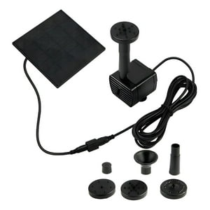 Genérica - Bomba De Fuente Panel Con Energía Solar Agua Sumergible