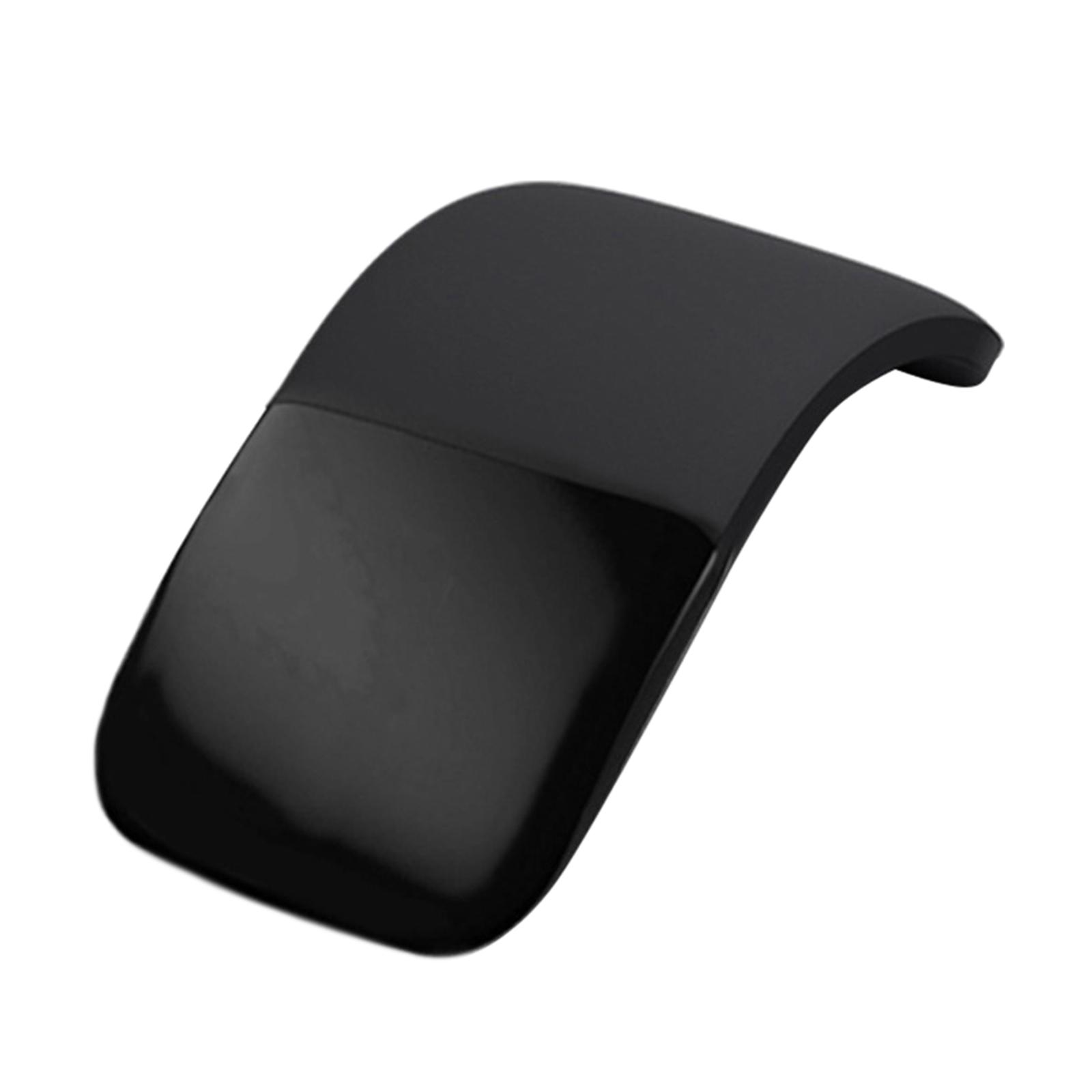 Magideal - Ratón Táctil Inalámbrico De 2.Hz, Ratón Óptico Delgado, Ergonómico, Portátil, Ligero Y Plegable Para Ordenador De Escritorio, Portátil, Viajes De Ofic