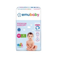 Pañal Premium Comfort Talla M 60 Un Emubaby