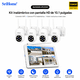 thumbnail image 5 of Kit NVR Srihome 4 camaras IPC030 PTZ Wifi 2MP + NVR NVS009 con pantalla 8CH, 5 of 5