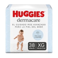 Pañales Dermacare Etapa 4/Xg Cuidado Mas Avanzado Para La Piel 38 Un Huggies