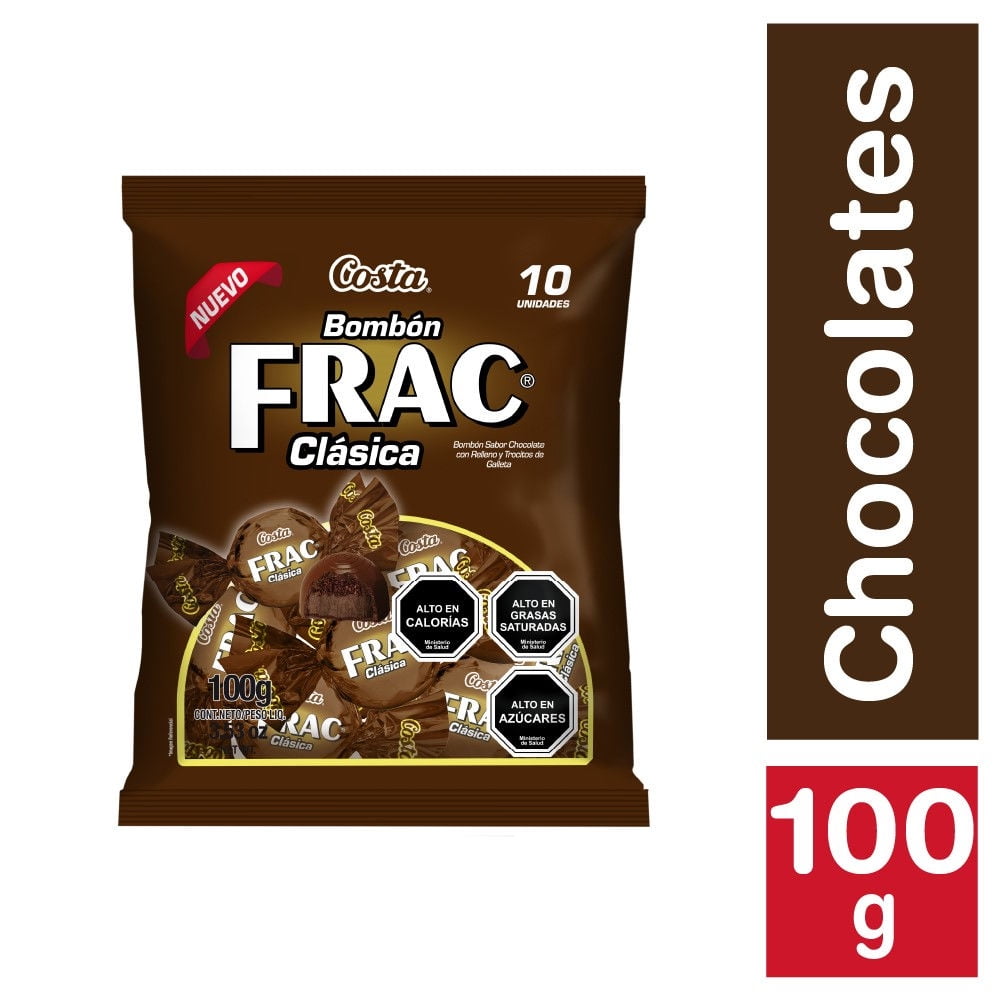 Chocolate Bombón Frac 100 g Costa
