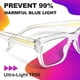thumbnail image 5 of Gafas bloqueadoras de luz azul VISOONE TR90 Square RANDI, 5 of 8