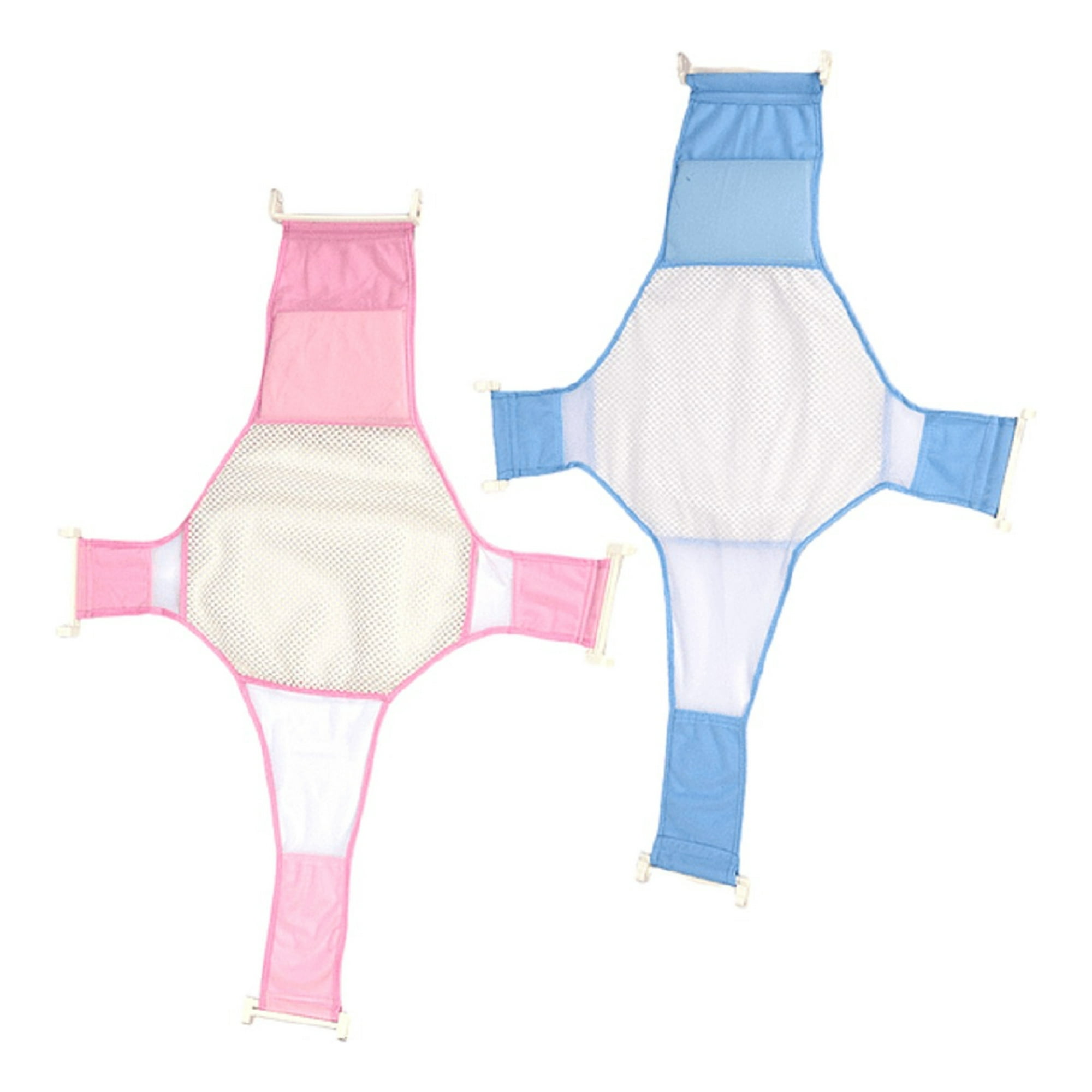 Genérico - Set 2 Malla Apoyo Tina Asiento Baño Ajustable Bebes Lau