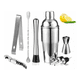 thumbnail image 1 of Juego De Coctelera Inoxidable Profesional Para Bar 8 Piezas, 1 of 5