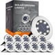 thumbnail image 1 of Luz Solar Para Jardín Incx 11.7 cm 8 LED Pack 12 IP65, 1 of 3