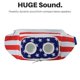 thumbnail image 3 of Riñonera Super Real con Altavoces Bluetooth y Bandera de EE. UU., 3 of 9