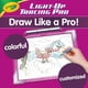 thumbnail image 4 of Kit de Arte con Mesa de Calcar Luminoso Crayola Rosa para Niños 6+ con Lápices, 4 of 7