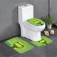 thumbnail image 1 of Juego de Alfombras de Baño Desmarcar El Grinch 3 Piezas, 1 of 6