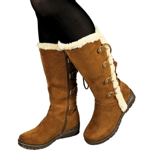 Botas Largas Con Chiporro Mujer Botas Largas Botas Calentitas