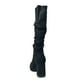 thumbnail image 4 of Bota para mujer color negro estilo corrugado., 4 of 5