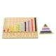 thumbnail image 2 of Tablero De Rastreo Montessori, Tablero De Práctica De Escritura, Juguete Preescolar Para Niños, Cuentas De Cuerda De Bolas, 2 of 5