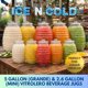 thumbnail image 4 of Jarra de vidrio para jugo ICE N COLD de 19 L, dispensador de bebidas, 4 of 9