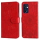 thumbnail image 4 of Funda tipo cartera FOXDOCK para OPPO Find X5 Lite , diseño girasol en relieve, cuero PU, cierre magnético, soporte y tarjetero, 4 of 5