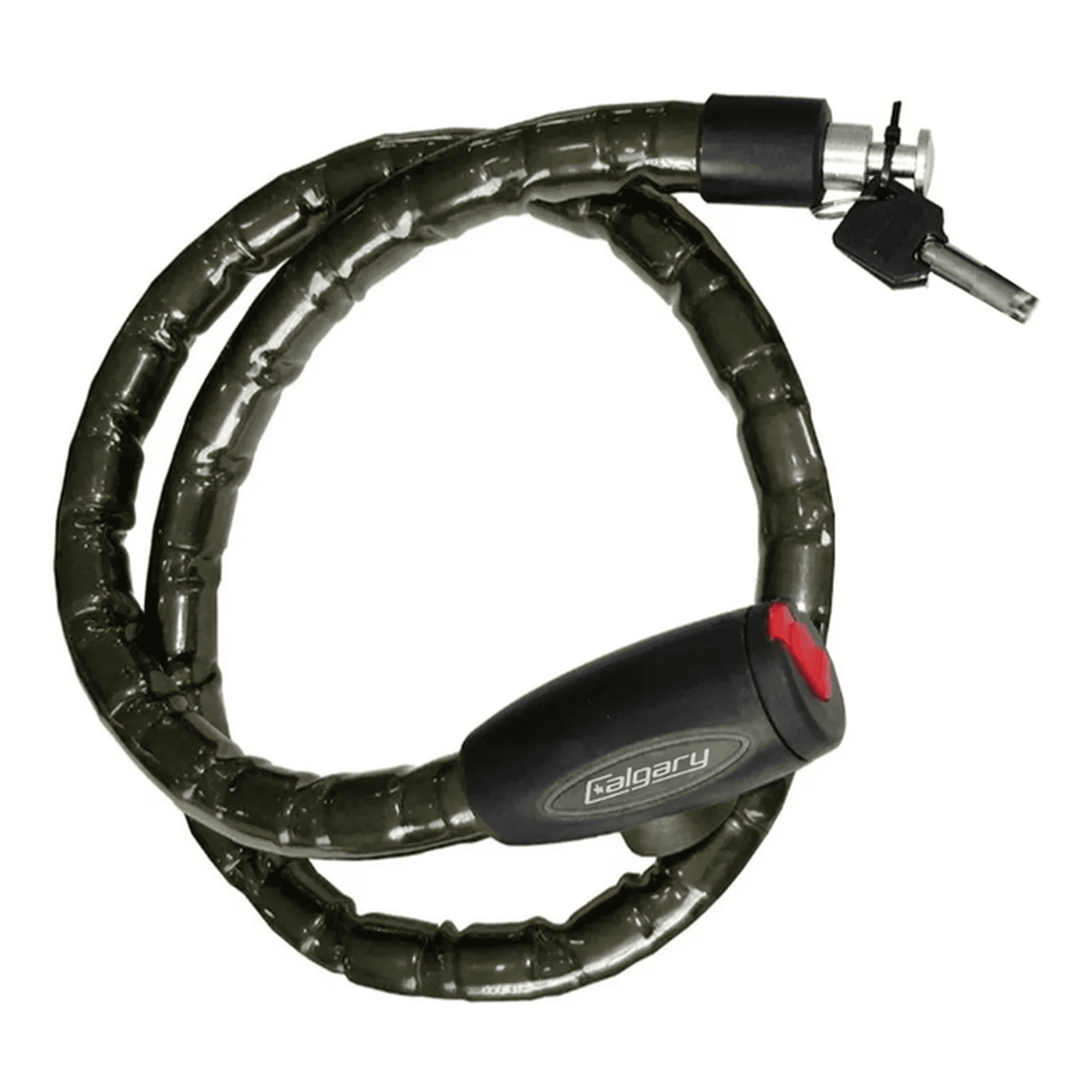 Genérico - Candado Seguridad Moto 22mm Cadena 1.2m Con Llave