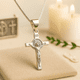 thumbnail image 3 of Collar Crucifijo San Benito Plata 925, 3 of 3