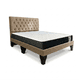 thumbnail image 1 of Cama europea 2 plazas + Colchon con respaldo y bases divididas Beige Lino, 1 of 4