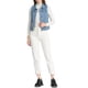 thumbnail image 2 of INSPIRE CHIC Chaleco de Mezclilla sin Mangas para Mujer con Botones Lavados Chaqueta Ligera Azul Jean M, 2 of 6