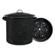 thumbnail image 1 of Vaporizador Granite Ware de 15,5 litros con estante de porcelana negra, 1 of 5