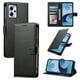 thumbnail image 1 of Funda para FOXDOCK Motorola Moto G23 4G– Cuero Premium, 3 ranuras para tarjetas, Protección contra impactos, 1 of 5