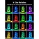 thumbnail image 2 of Cadena de luces Minetom que cambian de color, 33 pies, 100 LED, USB, 2 of 8