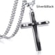 thumbnail image 1 of 1pc Punk Style Cross Pendant Necklace for Men - Retro Fashion Jewelry with Unique Design, 1 of 5