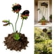 thumbnail image 1 of Estaca jardín planta carnívora metal 63cm Venus atrapamoscas decoración Halloween gótico, 1 of 7