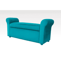 Jamaroff Home Atelier - Banqueta Baul Con Brazos Felpa Calipso