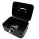 thumbnail image 4 of Caja De Dinero Con Bloqueo Con Mango Superior Modern Metal Birthet Behor Bajing Black Black, 4 of 5