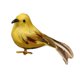 thumbnail image 3 of Artificial emplumado animal pájaro decoración estatuilla Oriole permanente, 3 of 3