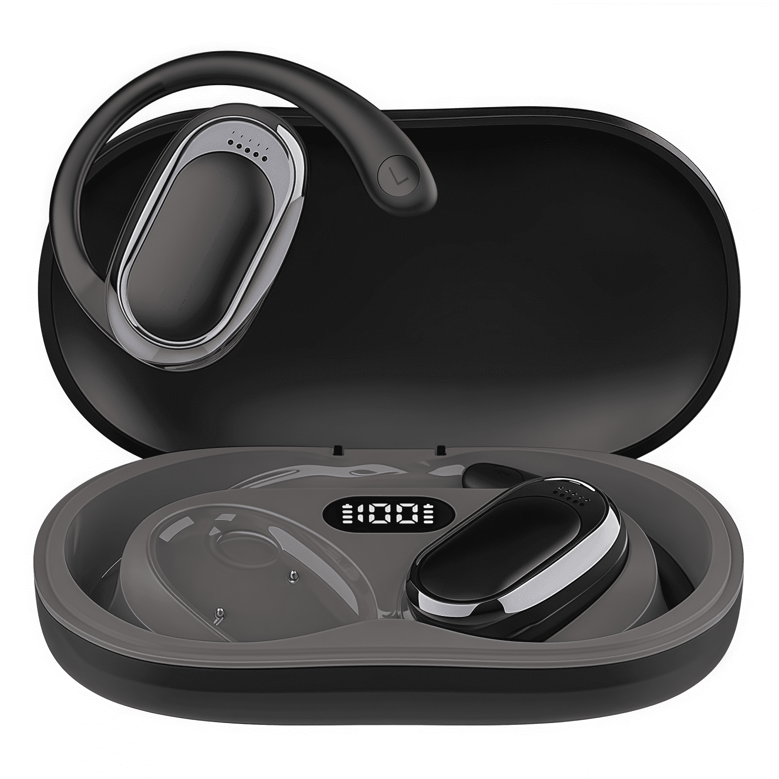 Aaronmei Auriculares Traductor Ai 3 En 1 Negro