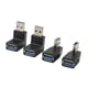 thumbnail image 1 of USB 3.0 Un Cable De Extensión Masculino A Hembra Con Enchufe Adaptador De ángulo Recto De 90 Grados, 1 of 5