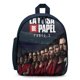 thumbnail image 1 of La Casa de Papel Mochila Escolar para Niños y Niñas, Mochila Infantil Ligera de Alta Calidad, Grande y Duradera Azul, 1 of 6