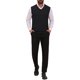 thumbnail image 2 of INSPIRE CHIC Chaleco de Punto para Hombre, Top de Capas, Suéter sin Mangas, Pulóver M Negro, 2 of 5
