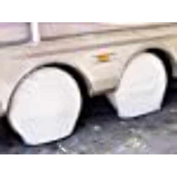 Cubierta para rueda de llanta ADCO 24-26" blanca, juego de 2