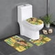 thumbnail image 1 of Vamos, Diego, Vamos Juego de 3 alfombras de baño de coral fleece: tapete de baño + alfombra de inodoro en forma de U + funda de tapa de inodoro en forma de O, 1 of 6
