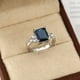 thumbnail image 2 of Stunning Square Zircon Bridal Ring - Perfect for Engagement, Wedding, and Anniversary Gifts, 2 of 4