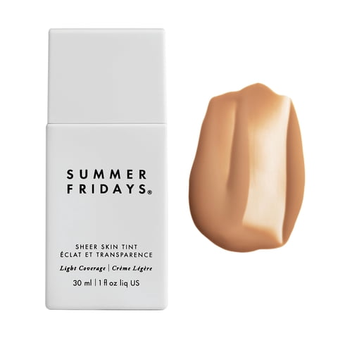 Tinte Skin Tint Summer Fridays Sheer Skin Tint Con Ácido Hialurónico